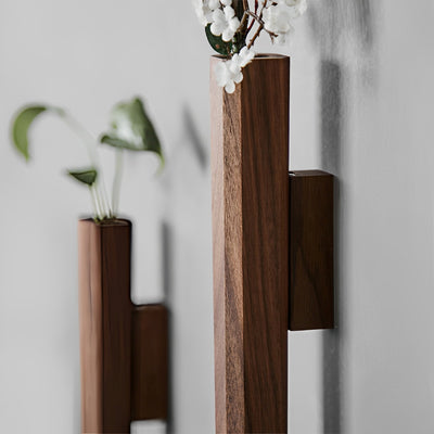 How to Incorporate Wooden Wall Vases into Your Home Decor