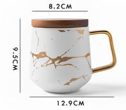 Beatrice Ceramic Mug with Lid