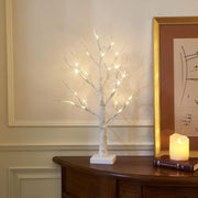 LED Lighted Birch Tree