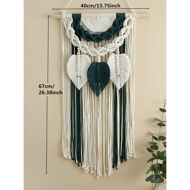 3 Leaf Oasis Macrame Wall Hanging