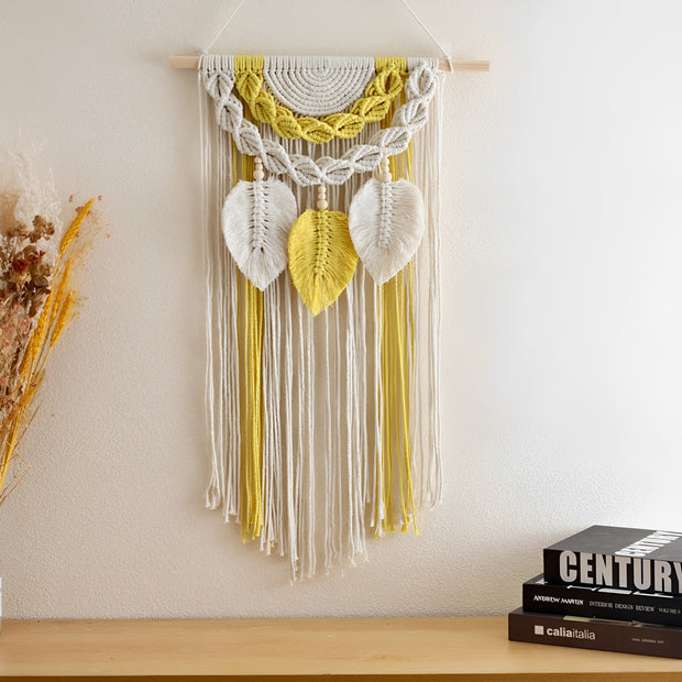 3 Leaf Oasis Macrame Wall Hanging