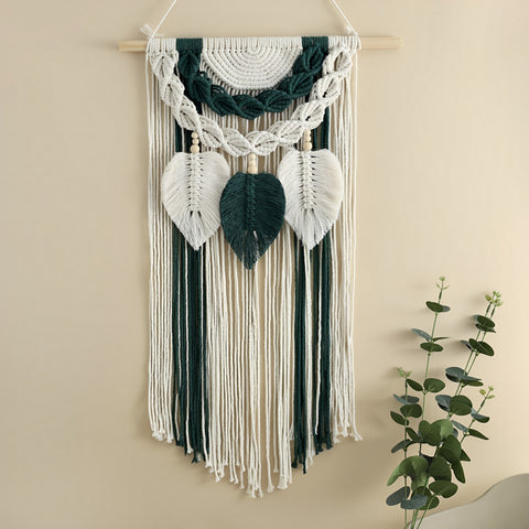 3 Leaf Oasis Macrame Wall Hanging