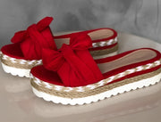 Seashell Ribbon Sandals