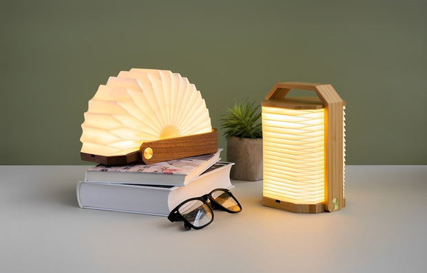 Lumina™ Adjustable Wood Lamp