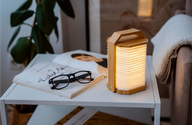 Lumina™ Adjustable Wood Lamp