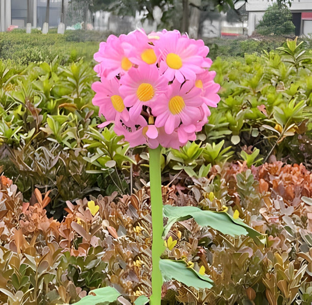 Solar Garden Flower LED Lamp