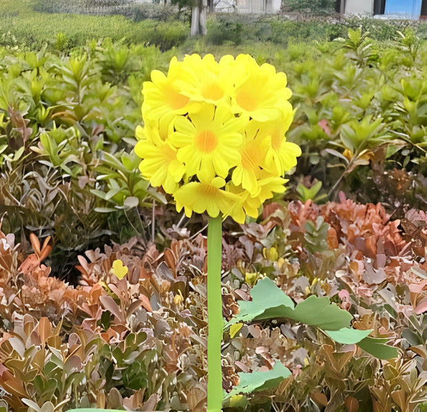 Solar Garden Flower LED Lamp