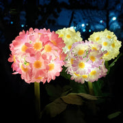 Solar Garden Flower LED Lamp