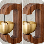 Wood Doorbell Chime Set