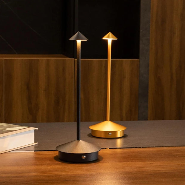 Triangle Pointed Table Lamp