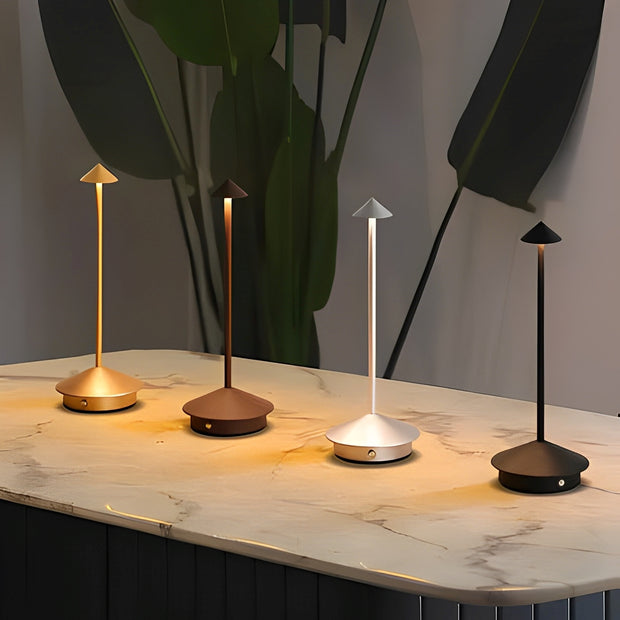 Triangle Pointed Table Lamp