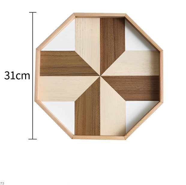 Octa Wood Serving Tray