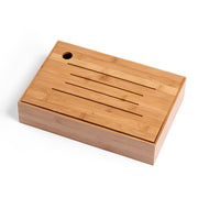 Rustic Wooden Snack Box with Lid