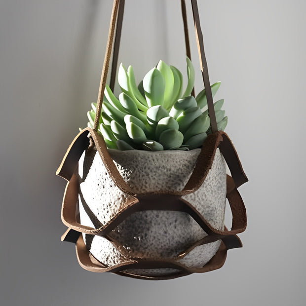 Leather Plant Hanger