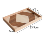 Hexa Wood Serving Tray