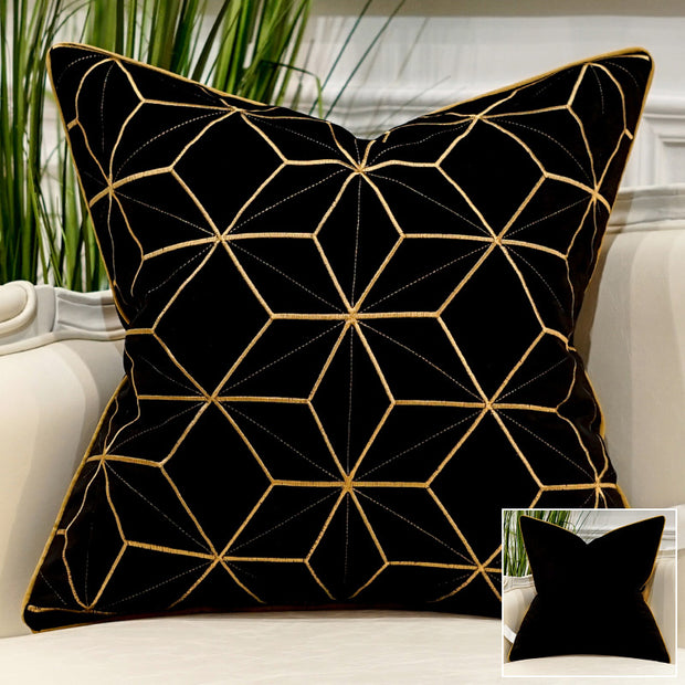 Luster Metallic Sofa Pillow