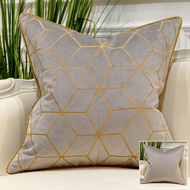 Luster Metallic Sofa Pillow