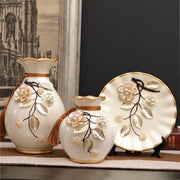 Yuki Japanese Vase Set