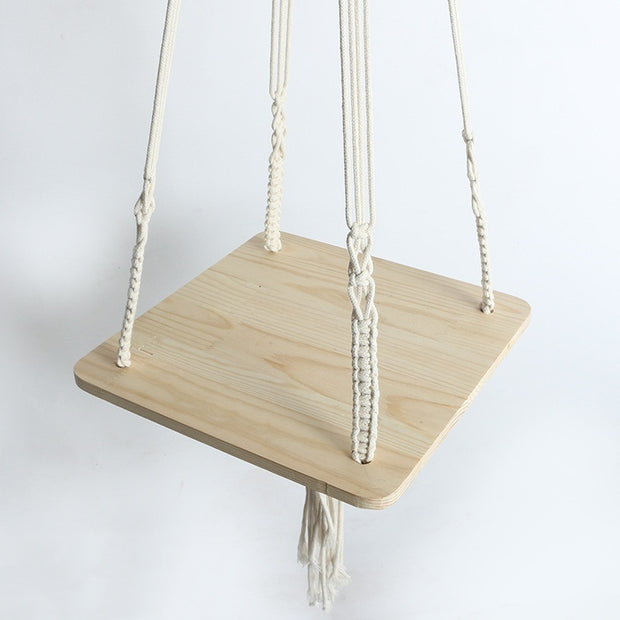 Maeve Hanging Rope Shelf