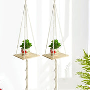 Maeve Hanging Rope Shelf