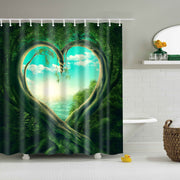 Nature's Oasis Shower Curtain