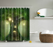 Nature's Oasis Shower Curtain