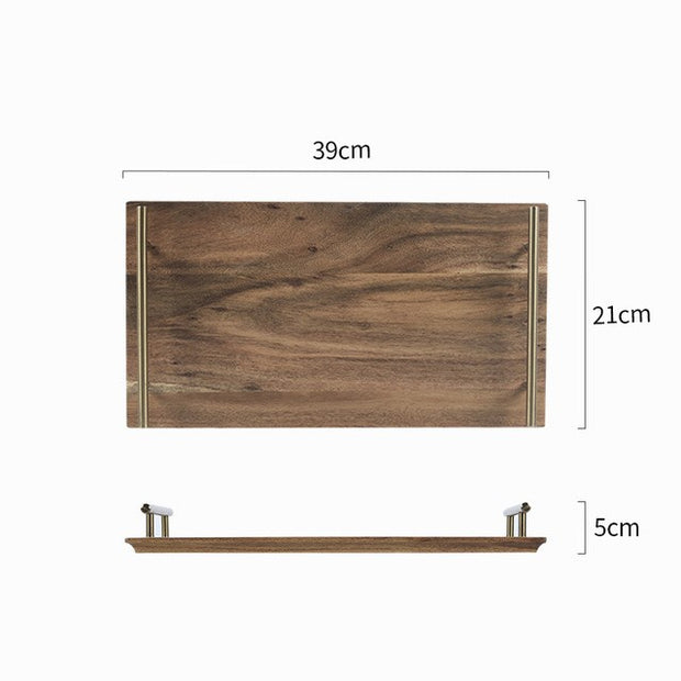 Akira Japanese-Style Wood Serving Tray