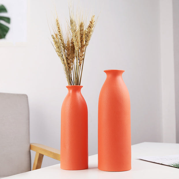 Amira Frosted Ceramic Vase