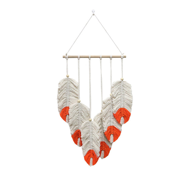 Chic Feather Woven Tapestry