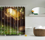 Nature's Oasis Shower Curtain