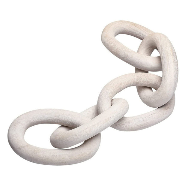 Linked Decorative Wood Chain