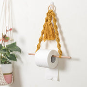 Macrame Rope Toilet Paper Holder