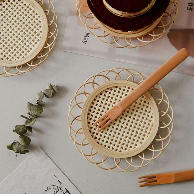 Bamboo Rattan Coaster