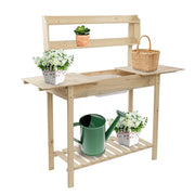 Wooden Garden Workbench