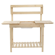 Wooden Garden Workbench