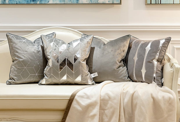 Luster Metallic Sofa Pillow