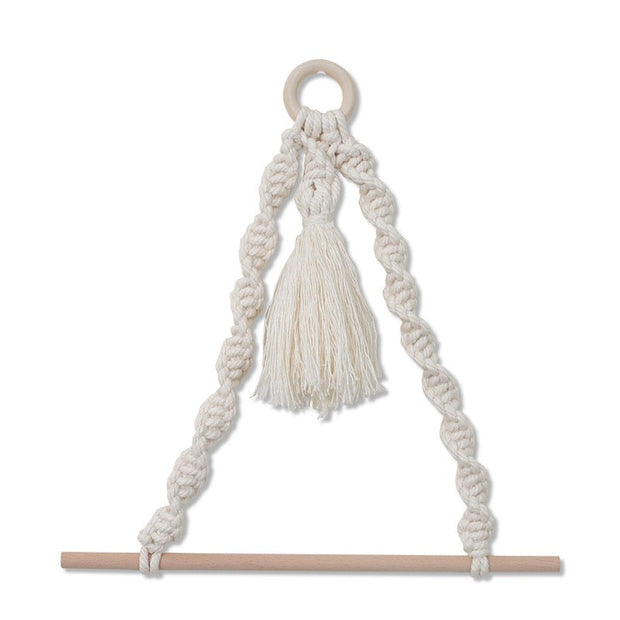 Macrame Rope Toilet Paper Holder