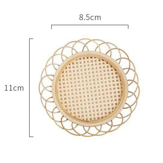 Bamboo Rattan Coaster