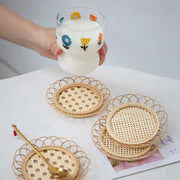 Bamboo Rattan Coaster