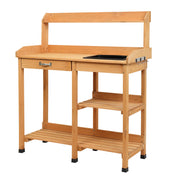 Garden Workbench With Drawers