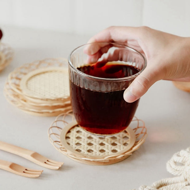 Bamboo Rattan Coaster