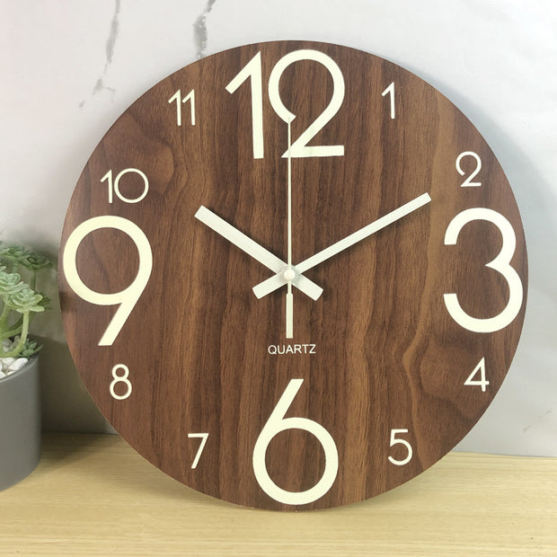 Wood Wall Clock