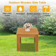 Wooden Patio Table