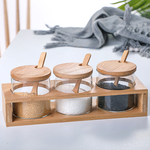 Bamboo Delight Spice Rack