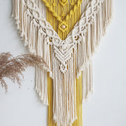 Goldenrod Macrame Wall Hanging