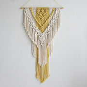 Goldenrod Macrame Wall Hanging