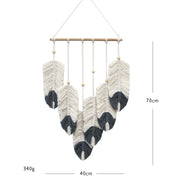 Chic Feather Woven Tapestry