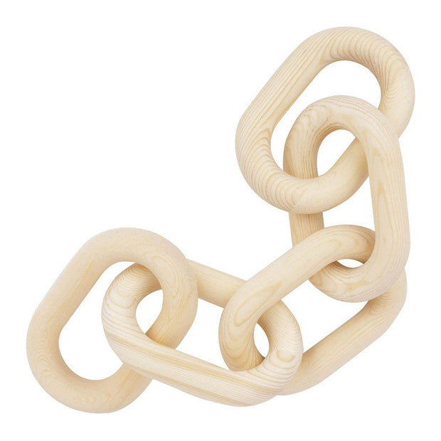 Linked Decorative Wood Chain