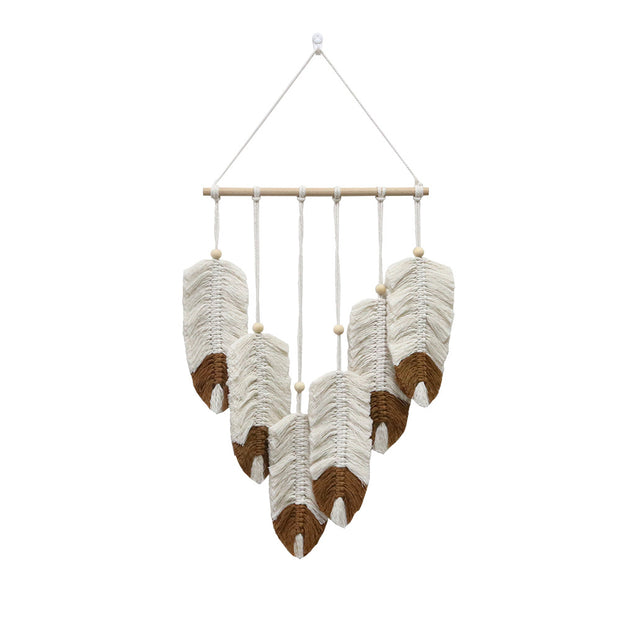 Chic Feather Woven Tapestry